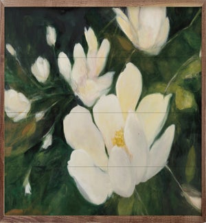 Magnolia Blooms Crop No Petal By Julia Purinton